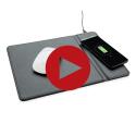 XD Collection mousepad with wireless charging