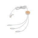 XD Collection Ontario 6-in-1 Kabel aus RCS recyceltem Kunststoff