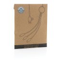 XD Collection Ontario 6-in-1 Kabel aus RCS recyceltem Kunststoff