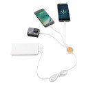 XD Collection Ontario 6-in-1 Kabel aus RCS recyceltem Kunststoff