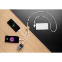 XD Collection Ontario 6-in-1 Kabel aus RCS recyceltem Kunststoff