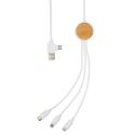 XD Collection Ontario 6-in-1 Kabel aus RCS recyceltem Kunststoff
