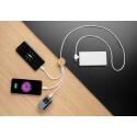 XD Collection Ontario 6-in-1 Kabel aus RCS recyceltem Kunststoff