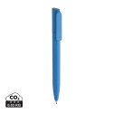XD Collection Pocketpal GRS gerecycled plastic minipen, blauwschrijvend