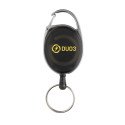 XD Collection porte-clés à clip extensible en ABS recyclé RCS