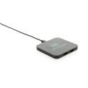 XD Collection RCS gerecycled plastic 10W draadloze oplader met USB-poorten