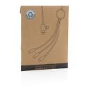 XD Collection RCS gerecycled plastic Ontario 6-in-1 kabel