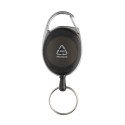 XD Collection RCS recycled ABS roller clip keychain