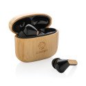 XD Collection RCS recycled plastic & bamboo TWS earbuds