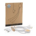 XD Collection RCS recycled plastic Ontario 6-in-1 cable