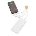 XD Collection rundes Ontario 6-in-1 Kabel aus RCS recyceltem Kunststoff
