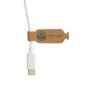 XD Collection rundes Ontario 6-in-1 Kabel aus RCS recyceltem Kunststoff