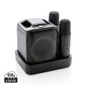 XD Collection Singvibe Karaoke-Set mit Doppelmikrofon aus RCS recyceltem ABS