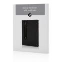 XD Collection Standard A5 Notizbuch mit Stylus Kugelschreiber, liniert