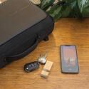XD Collection Standkey bamboe telefoonhouder sleutelhanger