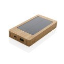 XD Collection Sunwick 10.000 mAh bamboo solar power bank