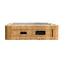 XD Collection Sunwick 10.000 mAh bamboo solar power bank