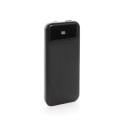 XD Collection Turbopack 10.000 mah RCS rplastic powerbank met ingebouwde kabels