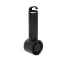 XD Collection Twist RCS recycled plastic rechargeable portable fan