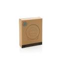 XD Collection Utah RCS rplastic and bamboo LCD desk clock
