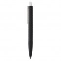 XD Collection X3 black smooth touch ballpoint pen, blue ink