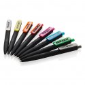 XD Collection X3 black smooth touch ballpoint pen, blue ink