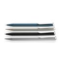 XD Collection Xavi RCS gerecycled aluminium balpen, blauwschrijvend