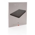 XD Xclusive Air A4 RPET nécessaire de correspondance avec chargeur sans fil