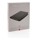 XD Xclusive Air A5 RPET-Schreibmappe mit kabellosem Ladegerät
