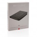 XD Xclusive Air A5 RPET writing case with wireless charger