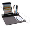 XD Xclusive Air tapis de souris avec chargeur sans fil 5W et USB