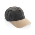 XD Xclusive BEAU AWARE™ Gewaschene 6-Panel-Kappe aus zweifarbigem Baumwoll-Twill