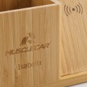 XD Xclusive Calgary bamboo 10W chargeur sans fil