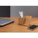 XD Xclusive Calgary bamboo 10W chargeur sans fil