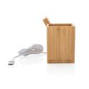 XD Xclusive Calgary bamboo 10W chargeur sans fil