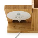 XD Xclusive Calgary bamboo 10W wireless charger