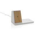 XD Xclusive Ontario gerecycleerd plastic & bamboe 3-in-1 lader