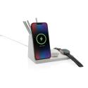 XD Xclusive Ontario plastic recyclé et bambou chargeur sans fil