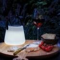XD Xclusive Solar Glow RCS gerecycleerd plastic USB-oplaadbare buitenlamp