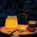 XD Xclusive SolarGlow RCS recycled plastic USB-rechargeable outdoor light