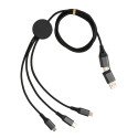 XD Xclusive Terra 120cm 6-in-1-Kabel aus RCS recyceltem Aluminium