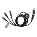 XD Xclusive Terra 120cm 6-in-1-Kabel aus RCS recyceltem Aluminium