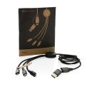 XD Xclusive Terra 120cm 6-in-1-Kabel aus RCS recyceltem Aluminium