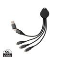 XD Xclusive Terra 6-in-1-Ladekabel aus RCS recyceltem Aluminium
