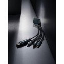 XD Xclusive Terra 6-in-1-Ladekabel aus RCS recyceltem Aluminium