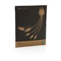 XD Xclusive Terra 6-in-1-Ladekabel aus RCS recyceltem Aluminium