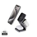 XD Xclusive Terra chargeur 15W pliable 3 en 1 en aluminium recyclé RCS