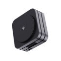 XD Xclusive Terra faltbares 3-in-1 15W Charger aus RCS recyceltem Aluminium