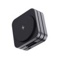 XD Xclusive Terra RCS gerecycled aluminium opvouwbare 3-in-1 15W oplader