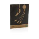 XD Xclusive Terra RCS recycled aluminium 120 cm 6-in-1 kabel